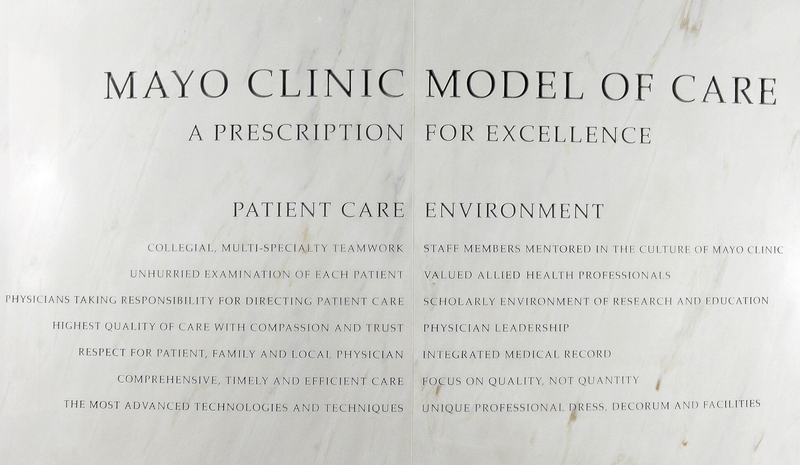 Mayo Clinic Model of Care