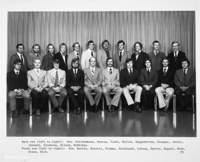 Mayo Clinic | Anesthesiology | Department Timeline