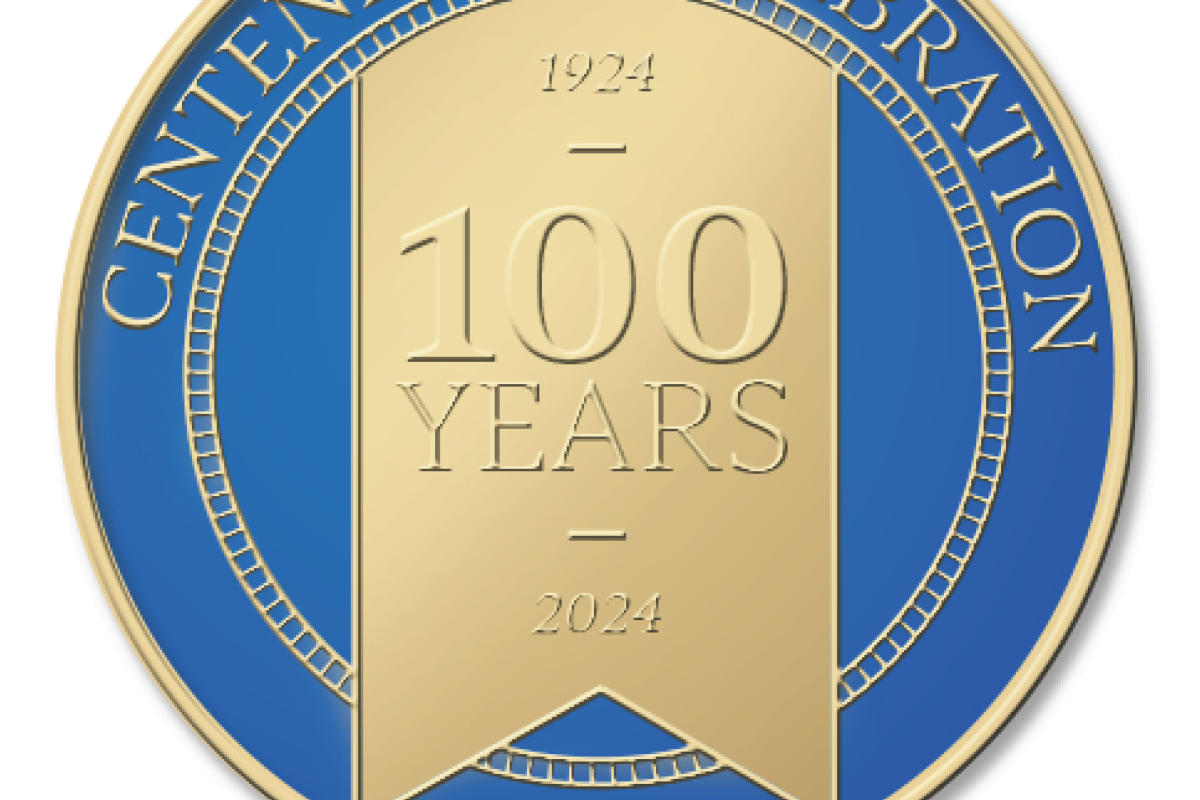 Department Centennial Coin Back